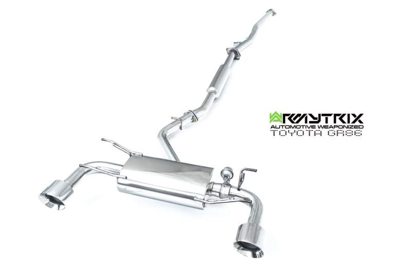 Armytrix Catback uitlaat Toyota GR86 Subaru BRZ ZD8-3