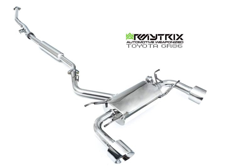 Armytrix Catback uitlaat Toyota GR86 Subaru BRZ ZD8-4