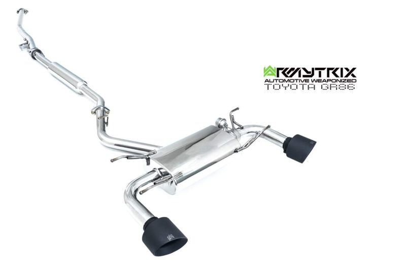 Armytrix Catback uitlaat Toyota GR86 Subaru BRZ ZD8-8