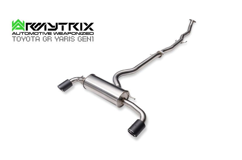 Armytrix Catback uitlaat Toyota Yaris GR Gen.1-4