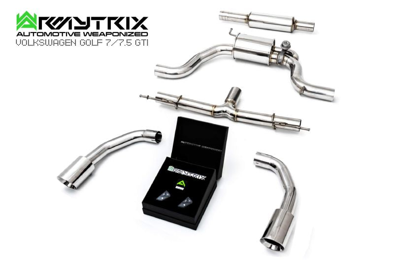 Armytrix Catback uitlaat Volkswagen Golf 7 GTI-8