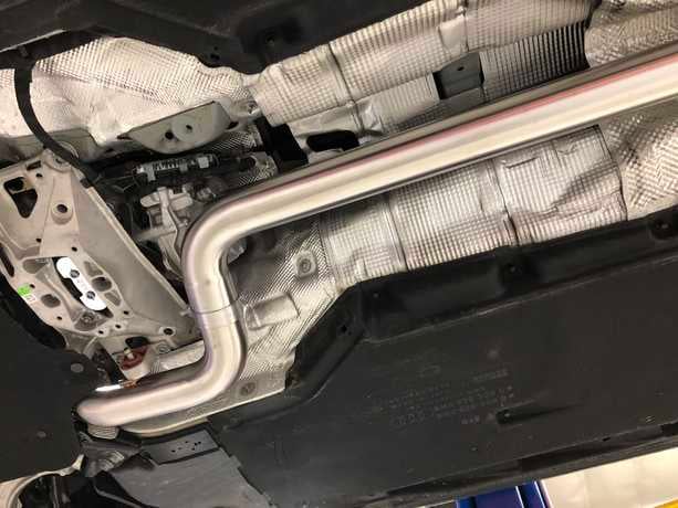 CTS Catback uitlaat Audi A4 B9 2.0 TFSI