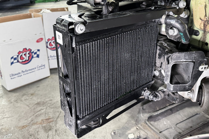 CSF Race hulpkoelradiateur BMW M3 G80 / M4 G8x / M2 G87-10