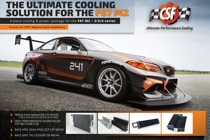 CSF Radiateur BMW M2 F87 / 135i / 235i F2x / 335i / 435i F3x-4