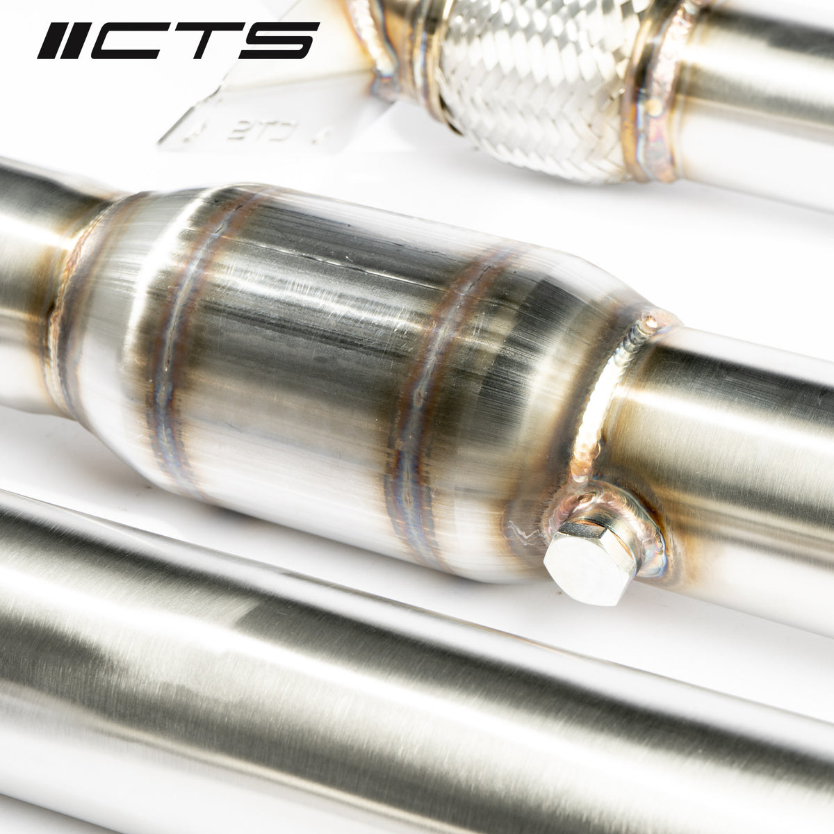 CTS Sport katalysator Downpipe VW Tiguan MK1 Audi Q3 8U 1.8T 2.0T 3