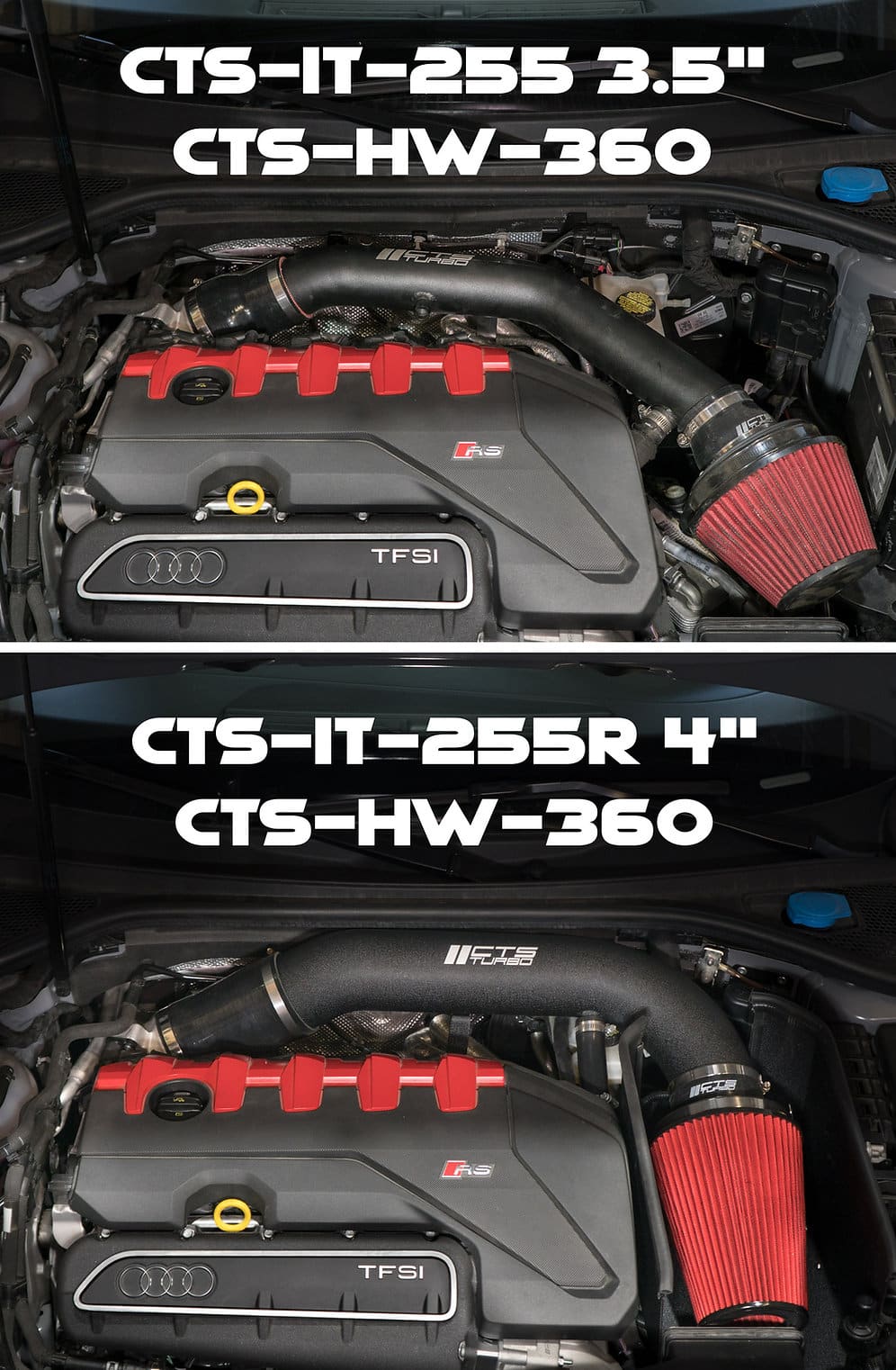CTS Turbo - Wlot turbosprężarki 4" - Audi RS3 8.5V / TTRS 8S