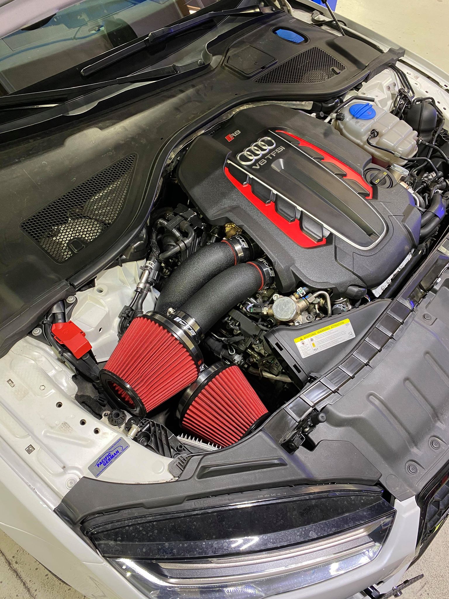 CTS Turbo - Double admission d'air 3" - Audi S7 / RS6 C7 4.0 TFSI