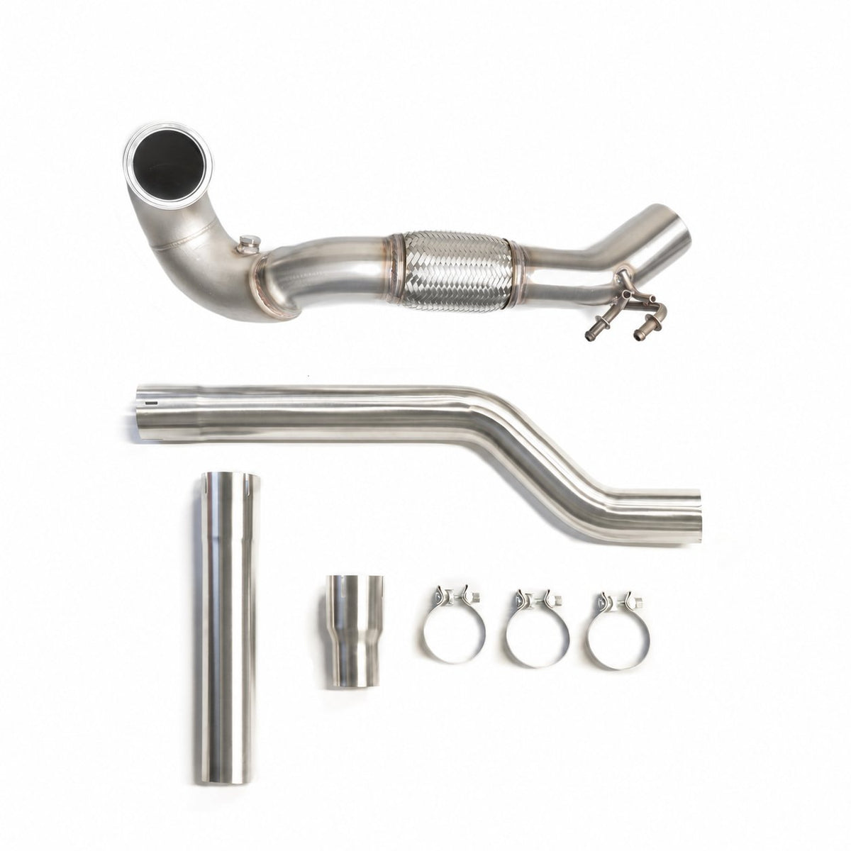 CTS Downpipe 3,5 inch Volkswagen Tiguan 2 Audi Q3 1.8T 2.0T 4Motion