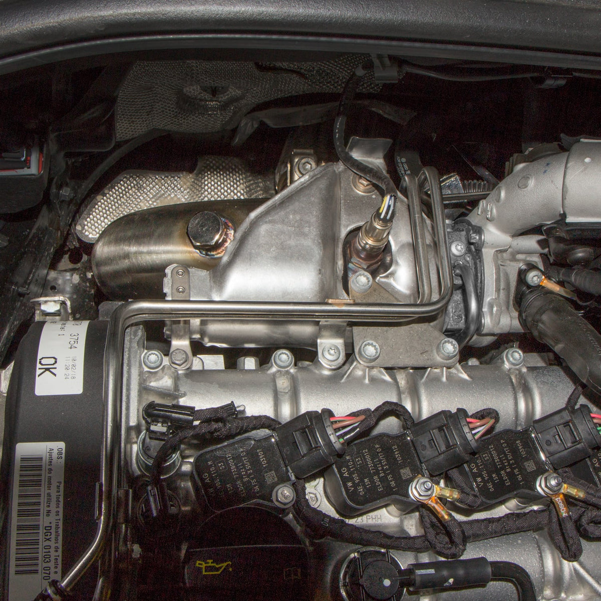 CTS Downpipe 3 inch Volkswagen Jetta MK6 MK7 Golf MK7 1.4 TSI 1.5 TSI EA211 4