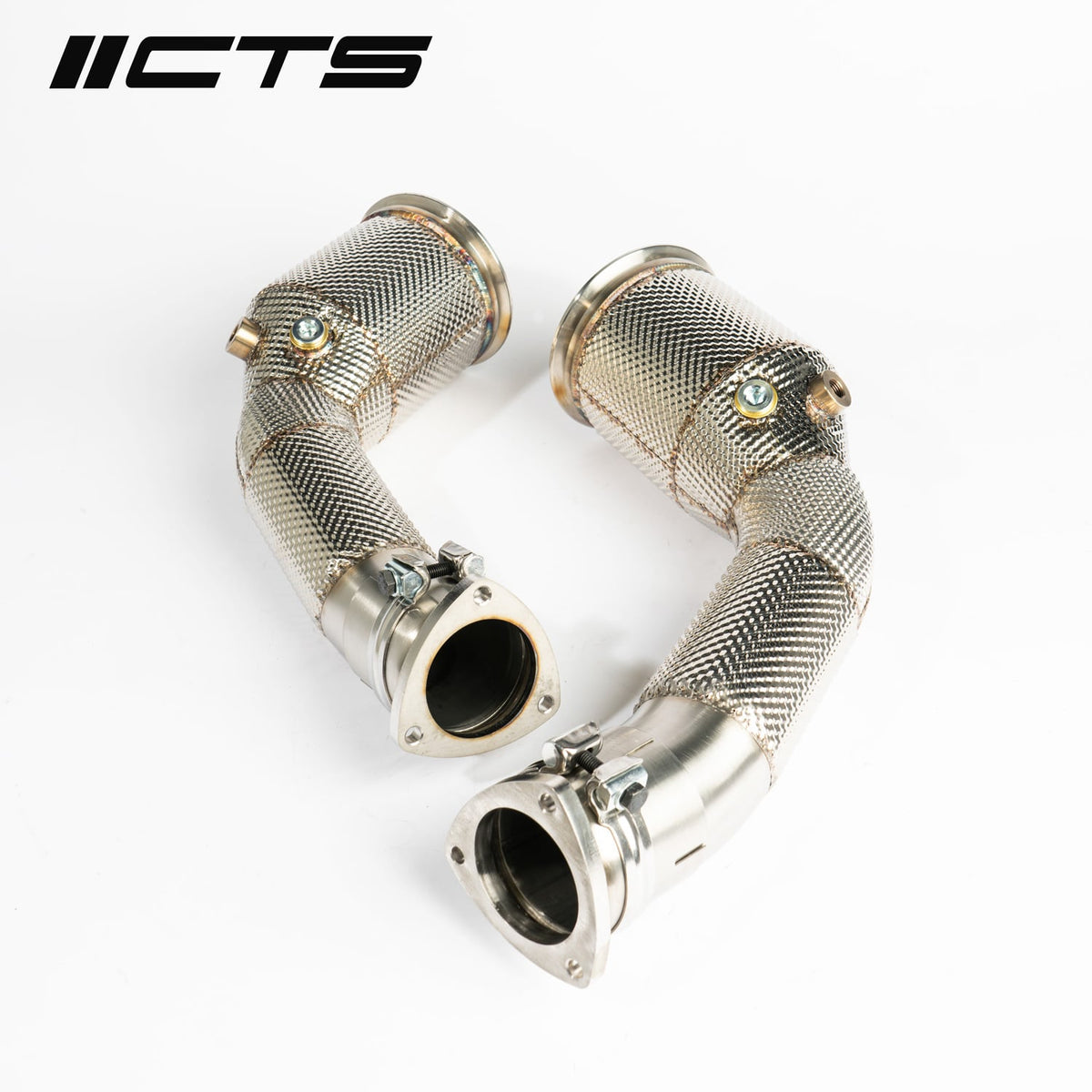CTS Downpipes met High Flow katalysator Audi RS6 C8 RS7 C8 2