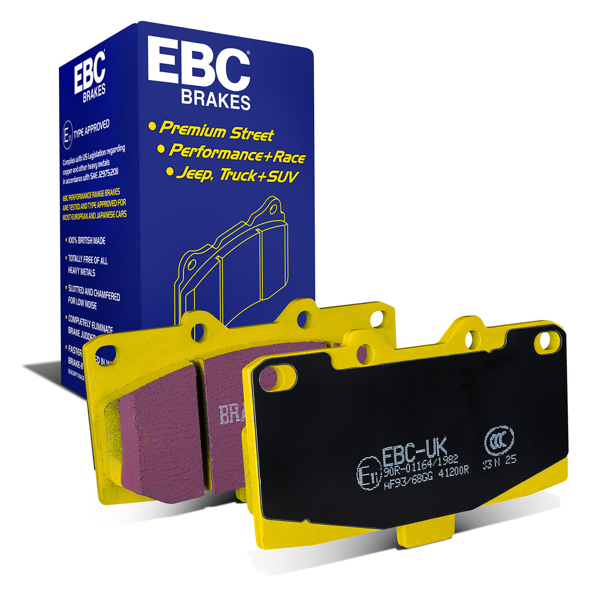 EBC Yellow Stuff remblokken vooras Nissan 200sx S14