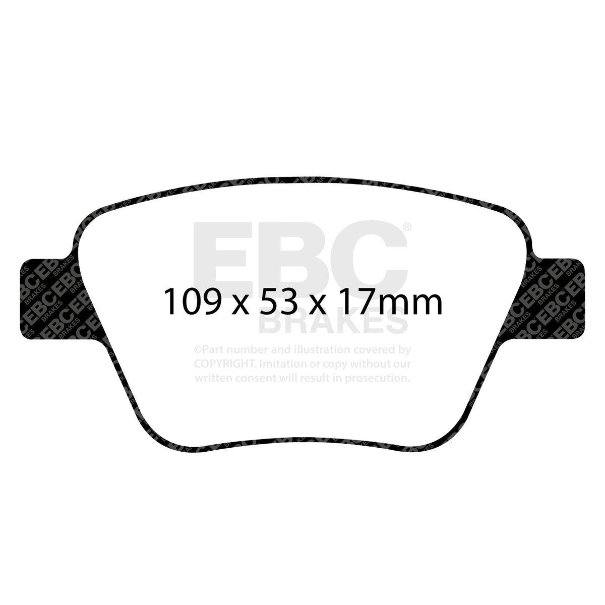 EBC Yellow Stuff remblokken achteras Audi S3 8P