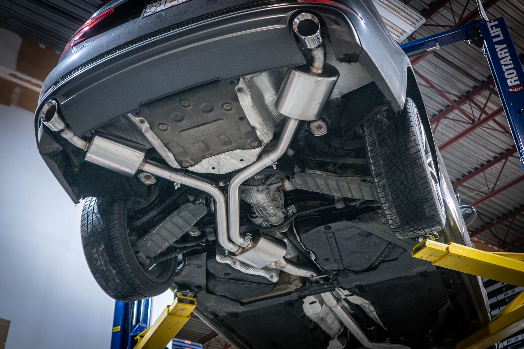CTS Catback uitlaat Audi A4 B9 2.0 TFSI