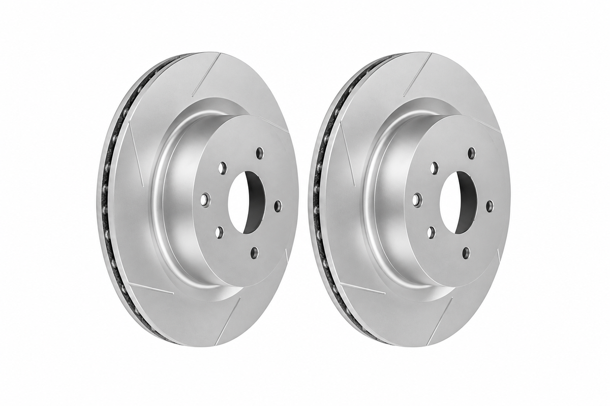Dixcel SD gesleufde remschijven achteras Nissan 350Z Brembo