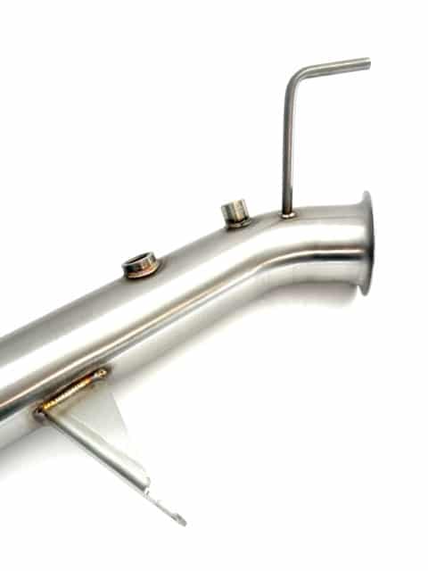 Downpipe mit Druckdifferenzsensor – BMW 318D / 320D E9x Euro 4 M47N2