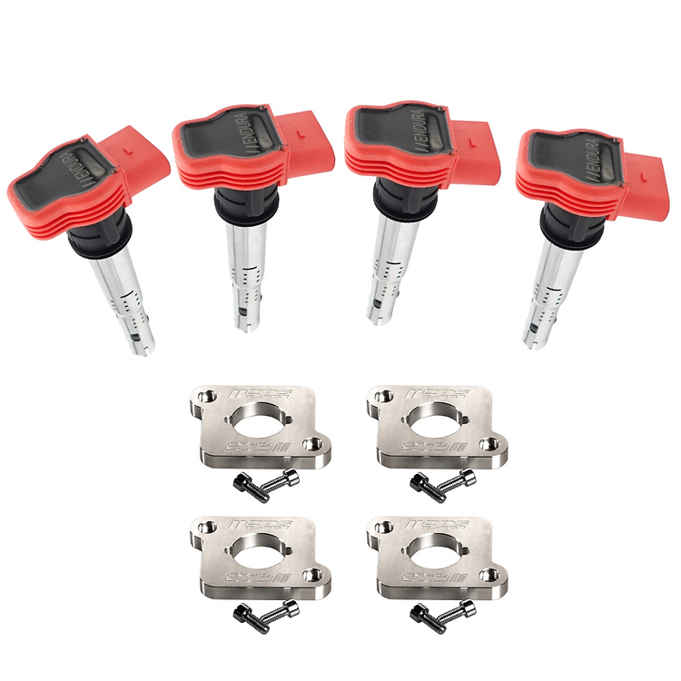 Bobines d'allumage Endura Performance Redtop R8 + adaptateurs – Golf 4 GTI / S3 8L 1.8T
