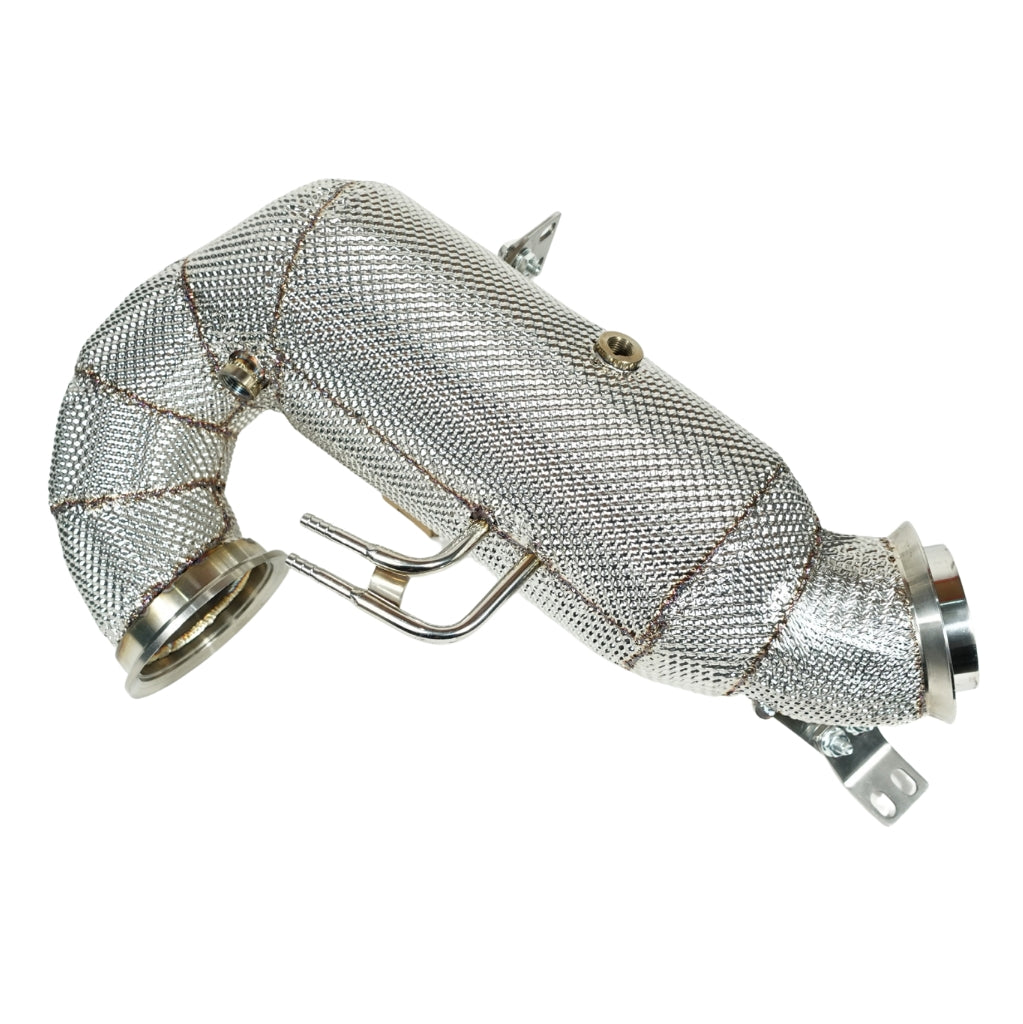 Endura - Downpipe Mercedes GLE450 EQ Boost W167 V167 - Decat / Sport cat - Hitteschild