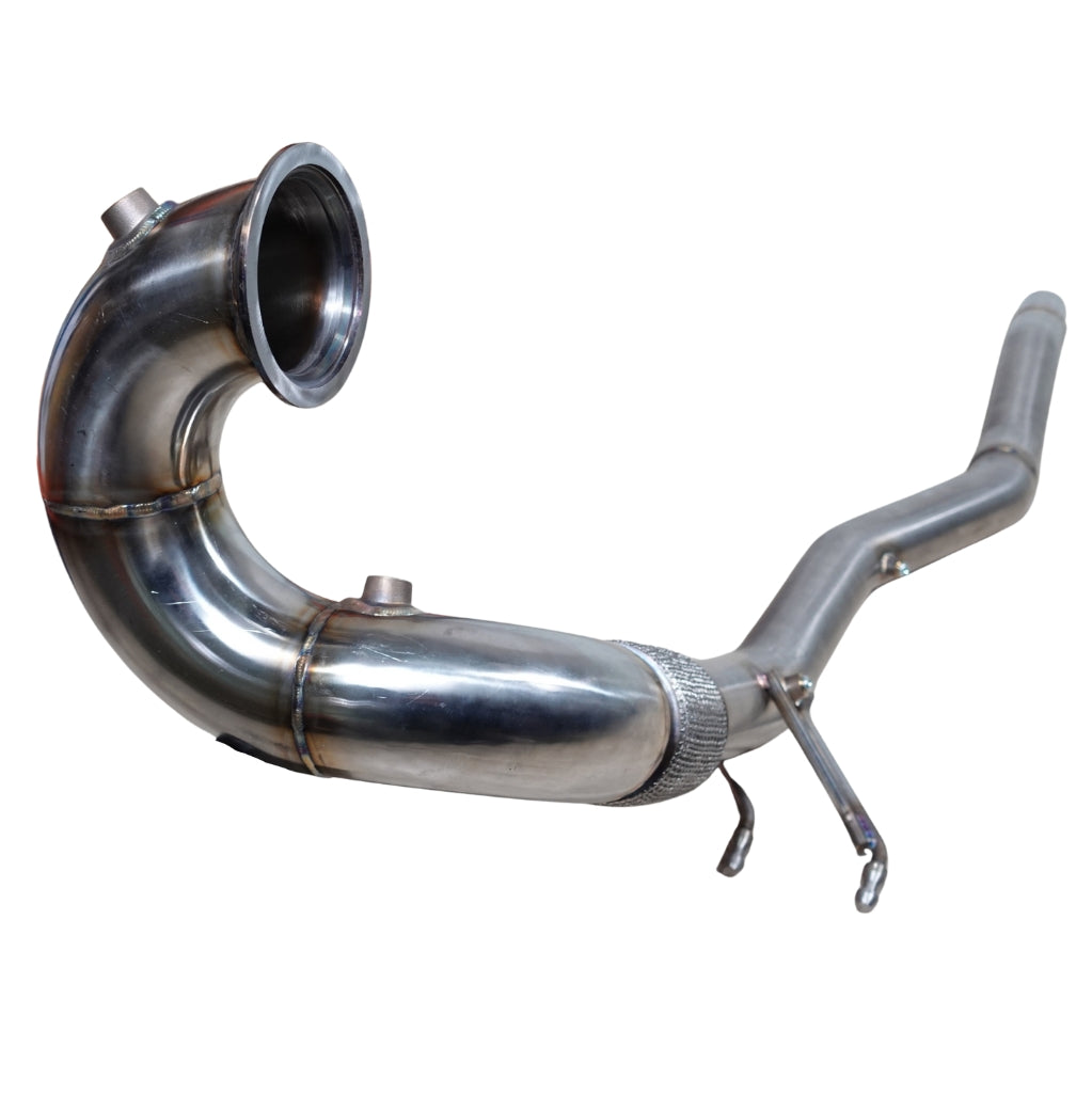 Endura Downpipe V2 1-Piece 3.5 inch Golf 8R S3 8Y Formentor EA888.4 MQB Evo