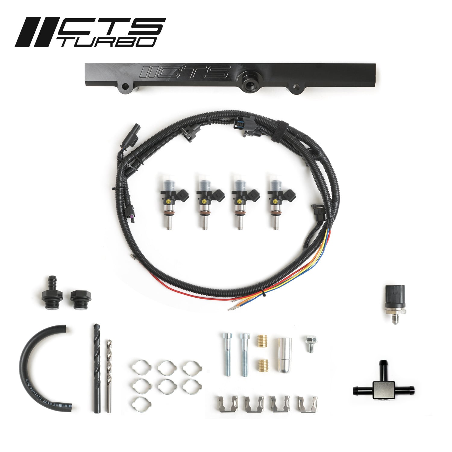 CTS Multi-Port Injector / Rail Upgrade Kit Volkswagen Golf 7 GTI / Golf 7 R / Seat Leon 3 Cupra / Audi S3 8V 2.0 TFSI EA888.3