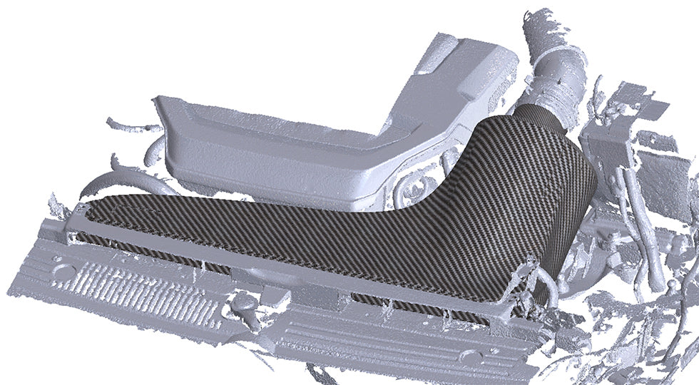 Forge Carbon Airbox Intake Golf 7 GTI / Golf 8 R / S3 8V / Leon 3 Cupra / S3 8Y 2.0 TFSI-6