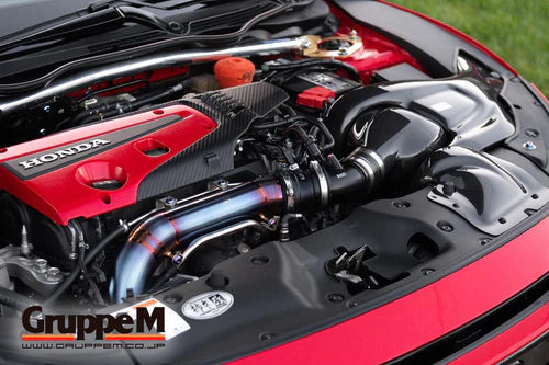 Gruppe Carbon Fiber Intake System Honda Civic Type R FK8-9