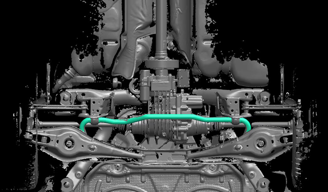 IE - Verstelbare Achterstabilisator - VW Golf 8 R / Audi S3 8Y 4