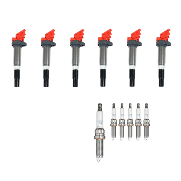 MEGADEAL : Bobines d'allumage haute performance Endura + Bougies d'allumage NGK Racing pour BMW N54 / N55 / S55