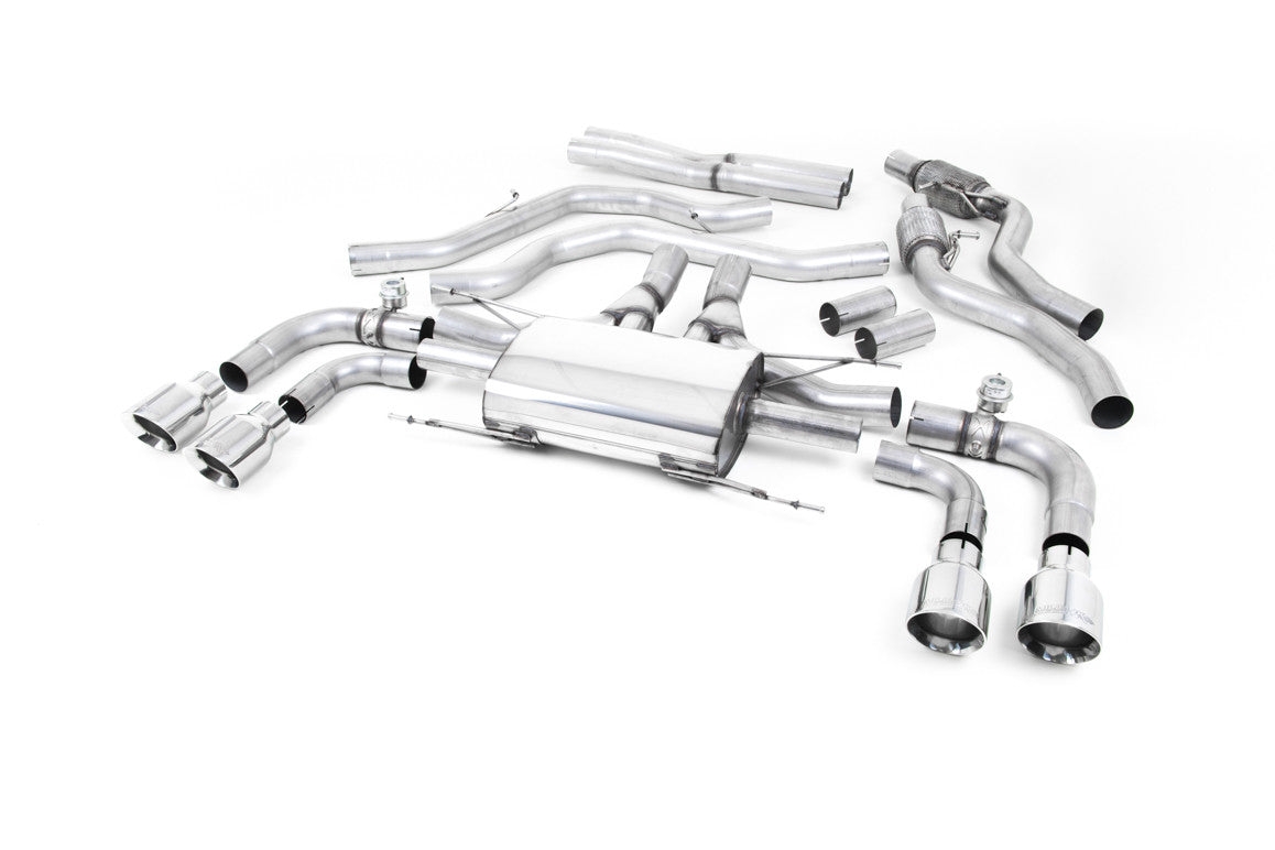 Milltek – Cat-back Exhaust System – Alfa Romeo Giulia Quadrifoglio 2.9 V6 Bi-Turbo (Non-OPF)