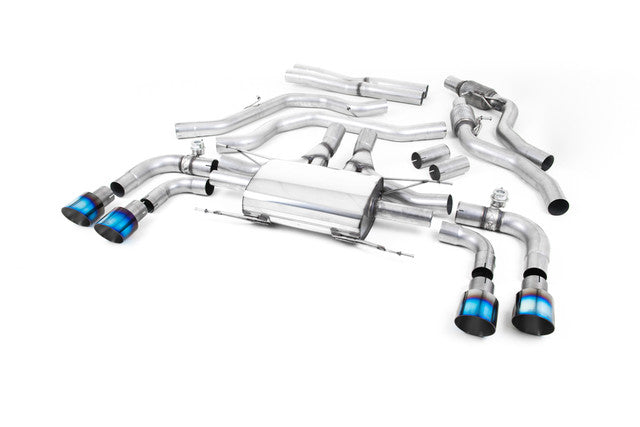 Milltek – Cat-back Exhaust System – Alfa Romeo Giulia Quadrifoglio 2.9 V6 Bi-Turbo (Non-OPF)