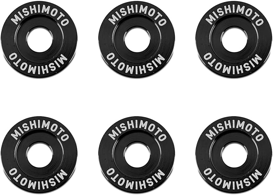 Mishimoto Anodised Fender Washers en M6 Bouten Kit-2