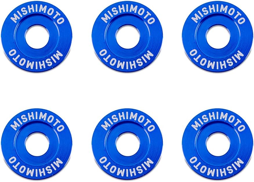 Mishimoto Anodised Fender Washers en M6 Bouten Kit-4