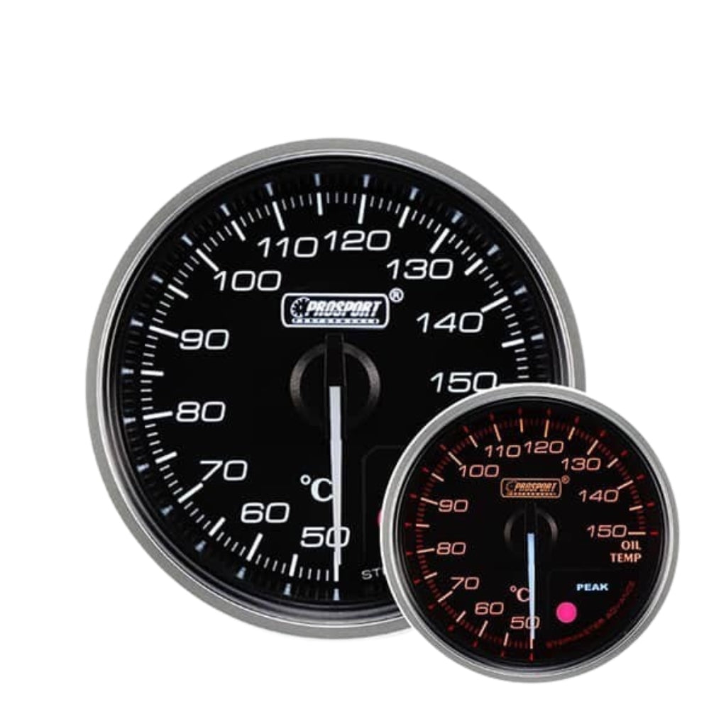 Prosport - Thermomètre Supreme 60 mm - Rouge/Blanc