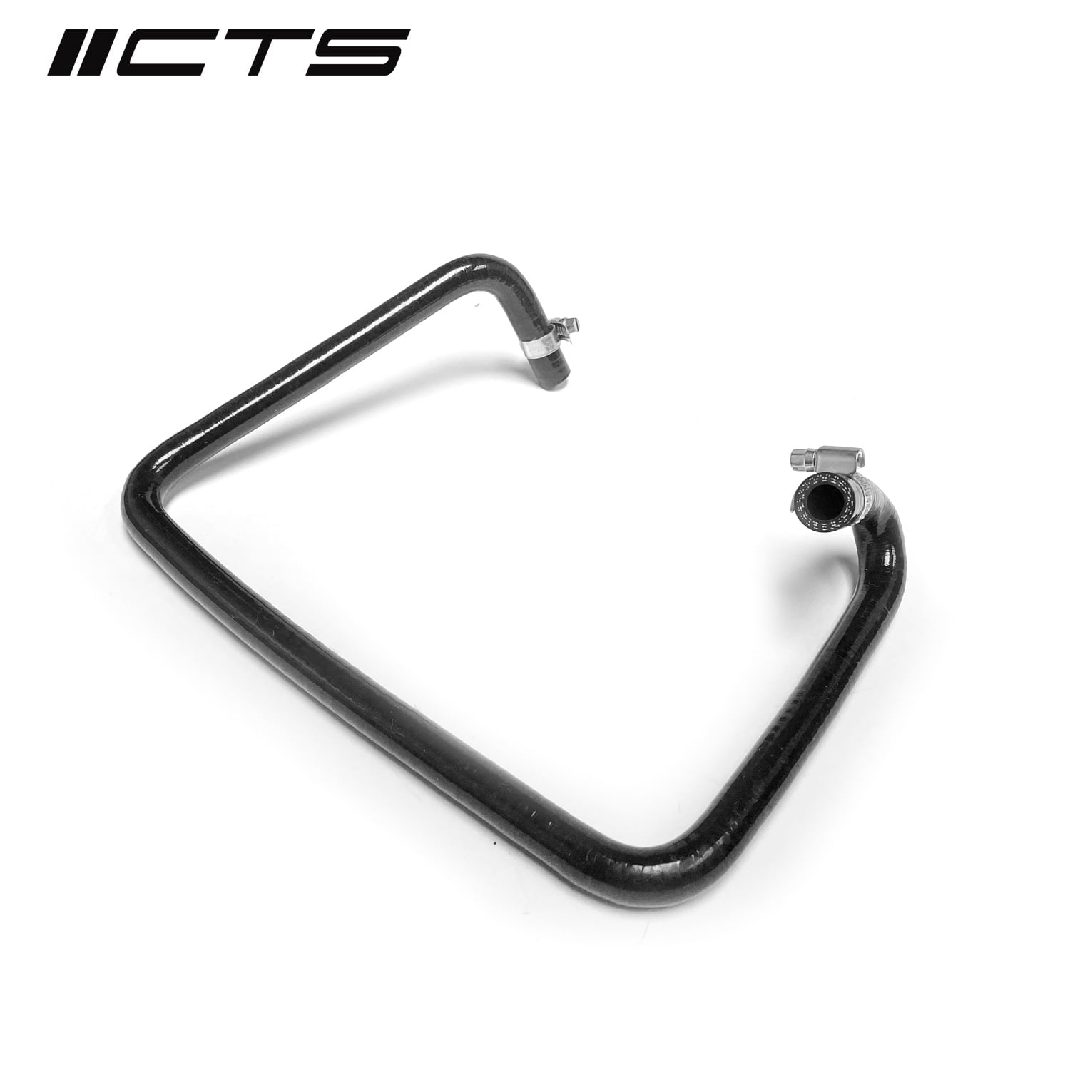 CTS Koelvloeistofslang onder de intake EVO4 Golf 8 GTI en Audi A3 8Y