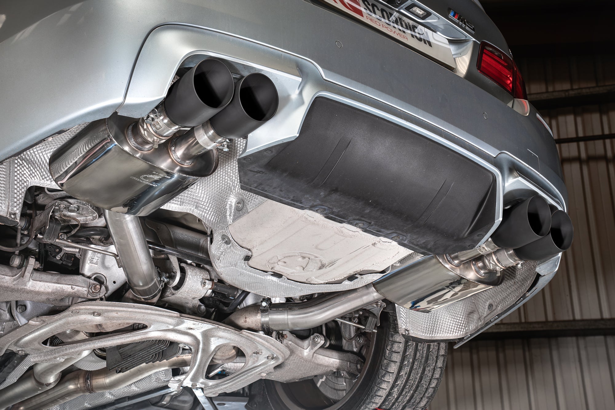 Scorpion Achterdemper uitlaat BMW M5 F10-12