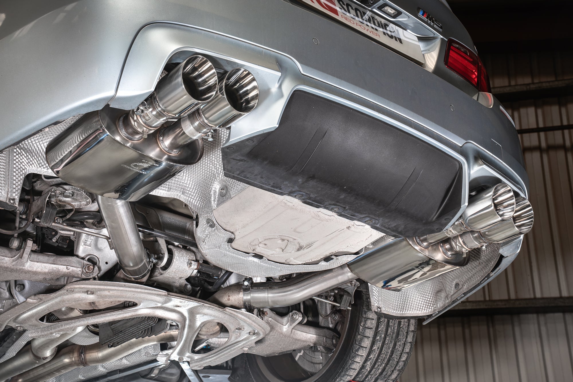 Scorpion Achterdemper uitlaat BMW M5 F10-19