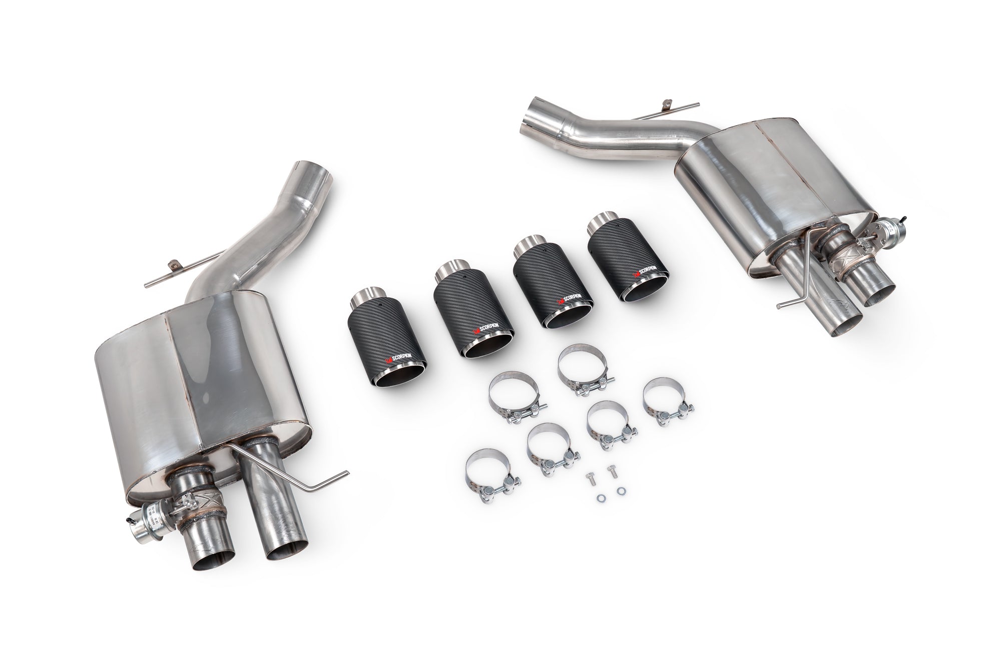 Scorpion Achterdemper uitlaat BMW M5 F10-2