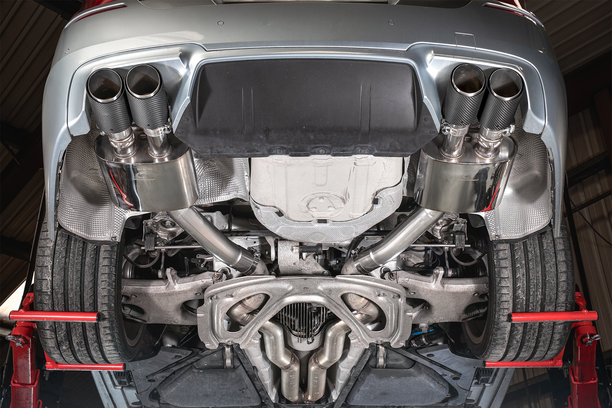 Scorpion Achterdemper uitlaat BMW M5 F10-3