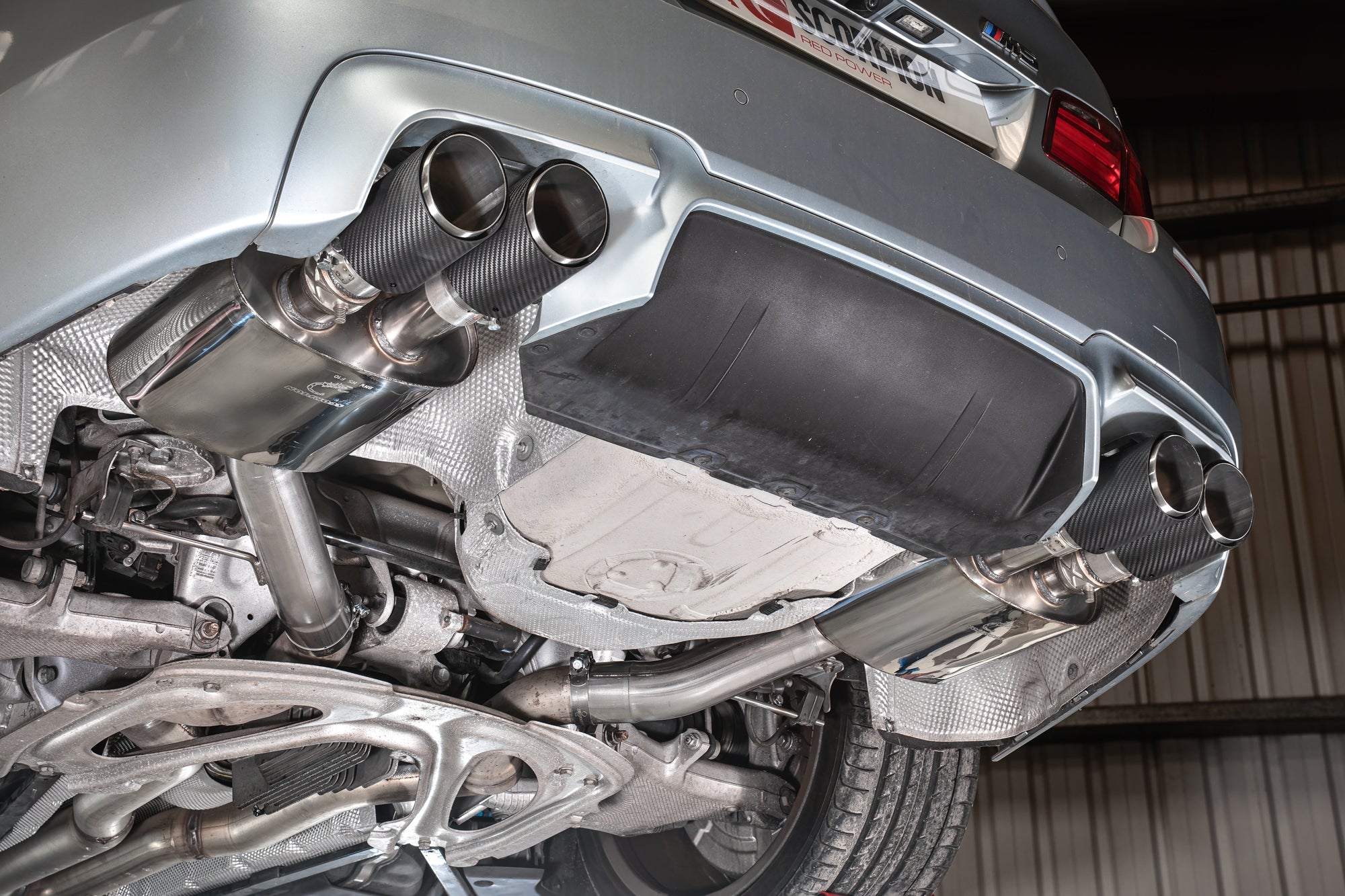 Scorpion Achterdemper uitlaat BMW M5 F10-5