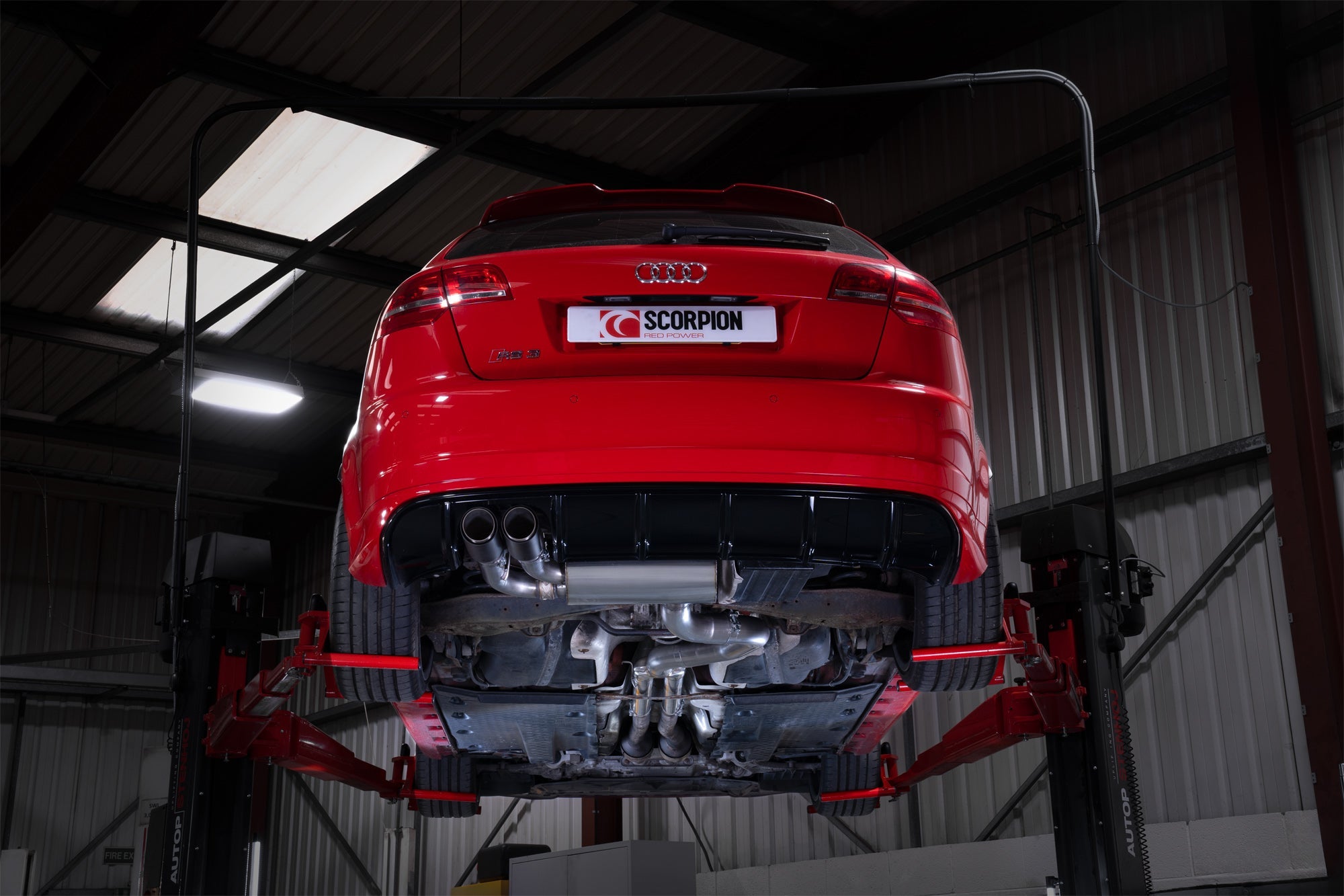 Échappement Scorpion Catback pour Audi RS3 8P-3