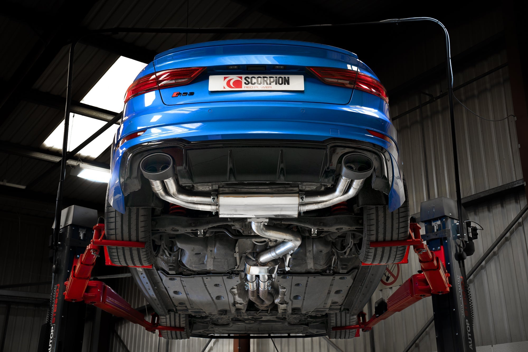 Scorpion Catback uitlaat Audi RS3 8V.5 Sedan-10