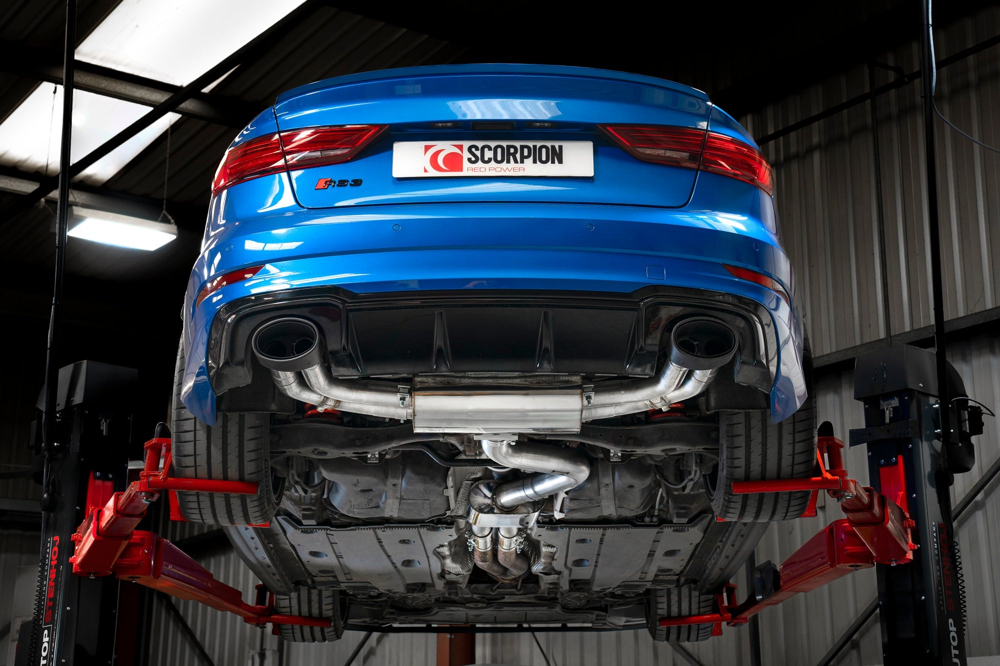 Scorpion Catback uitlaat Audi RS3 8V.5 Sedan-3