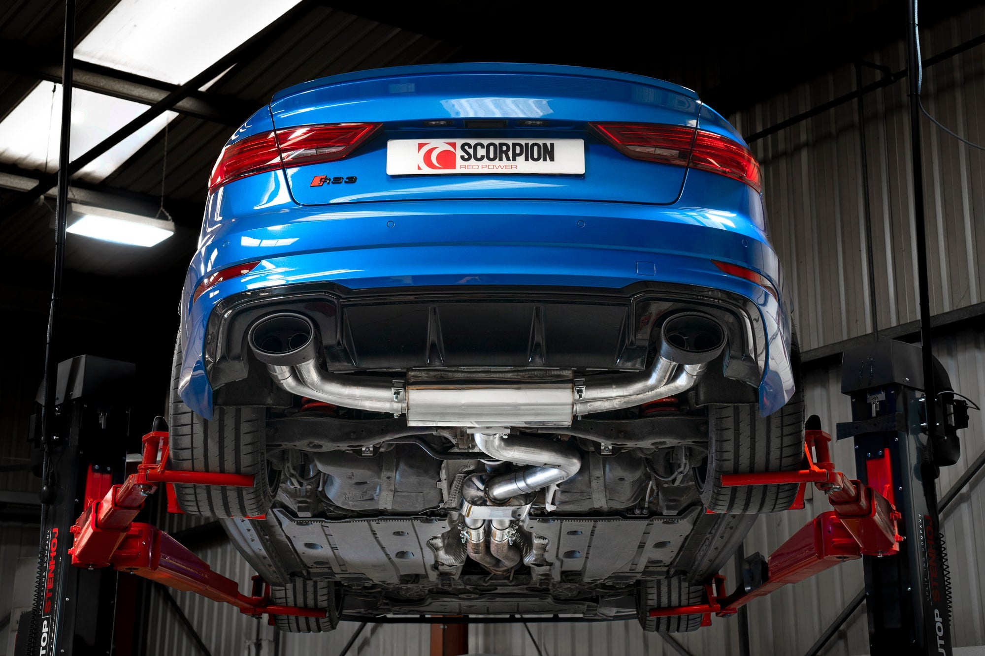 Scorpion Catback uitlaat Audi RS3 8V.5 Sedan-9