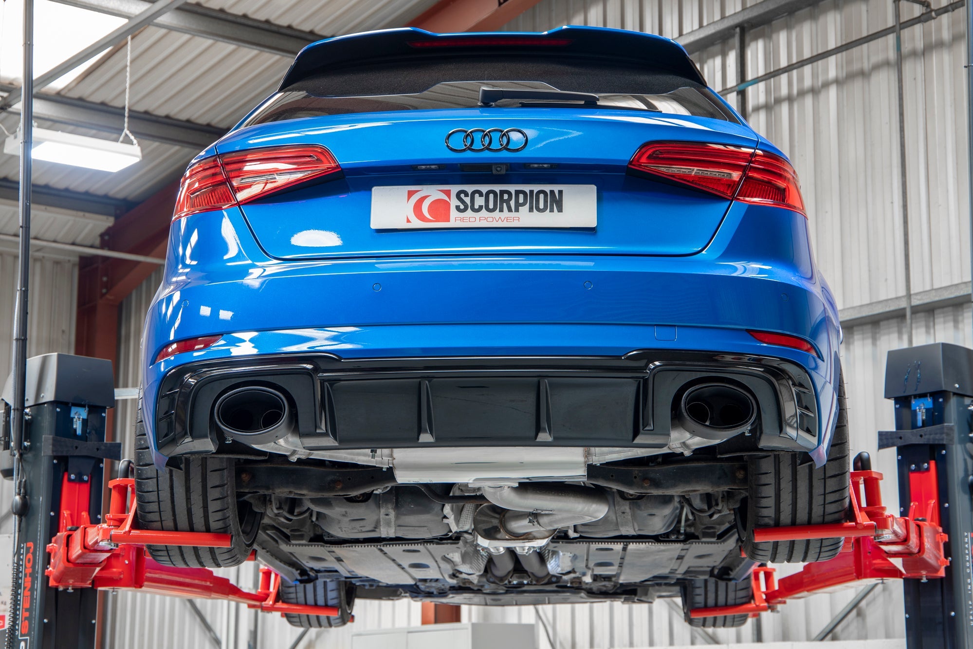 Scorpion Catback uitlaat Audi RS3 8V.5 Sportback-13