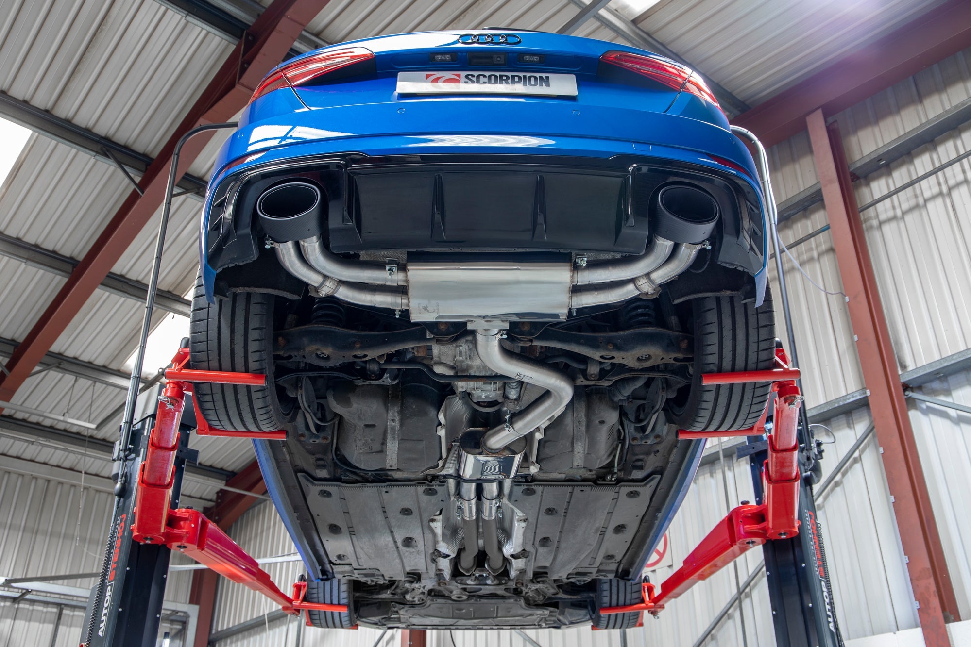 Scorpion Catback uitlaat Audi RS3 8V.5 Sportback-14
