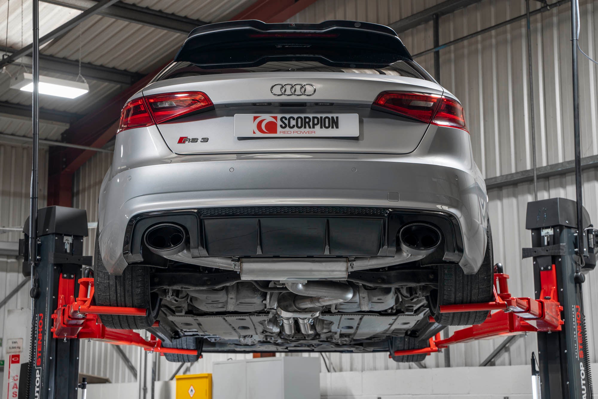 Scorpion Catback-Auspuffanlage für Audi RS3 8V (15-17-18)