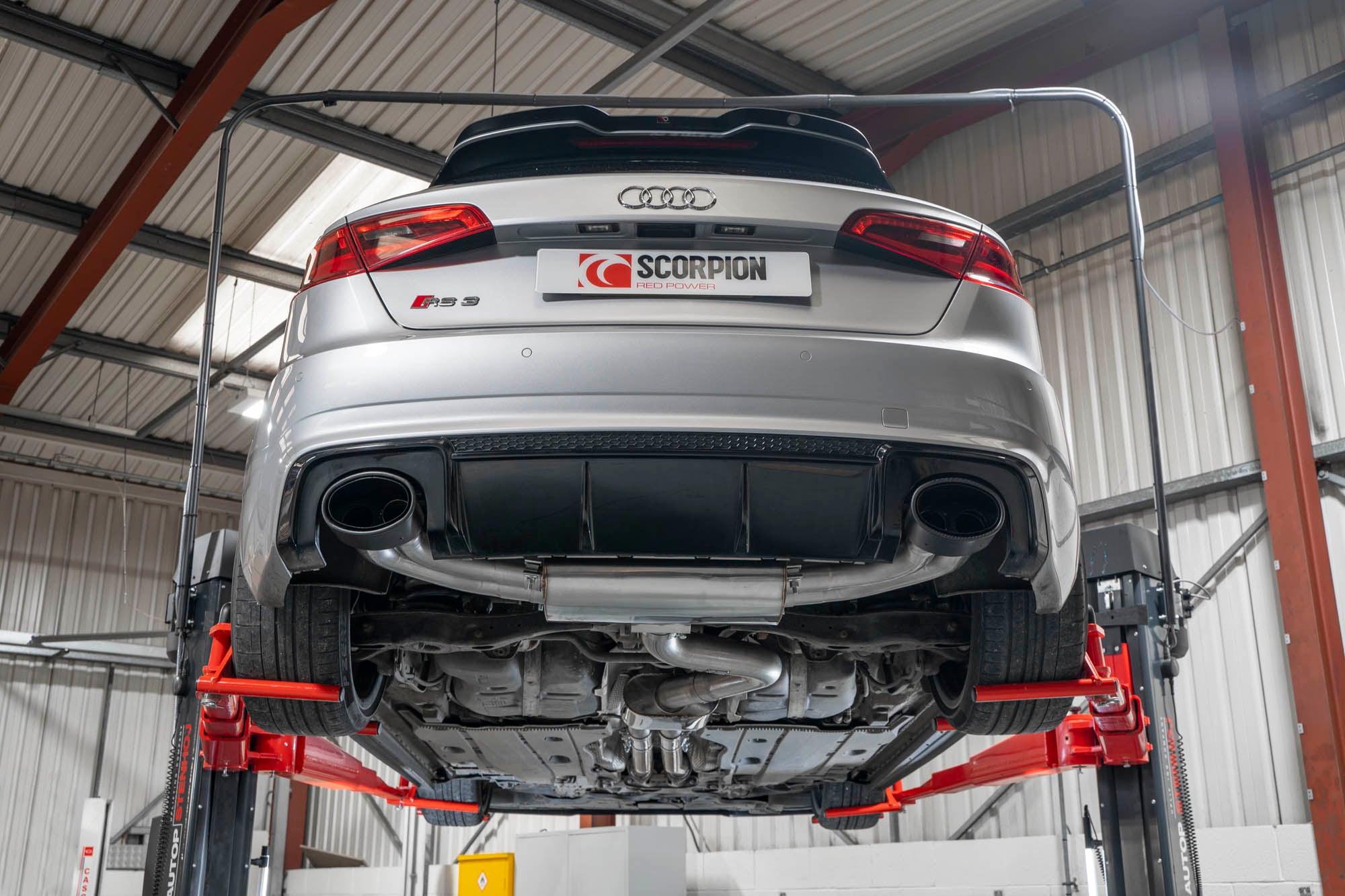 Scorpion Catback-Auspuffanlage für Audi RS3 8V (15-17-19)