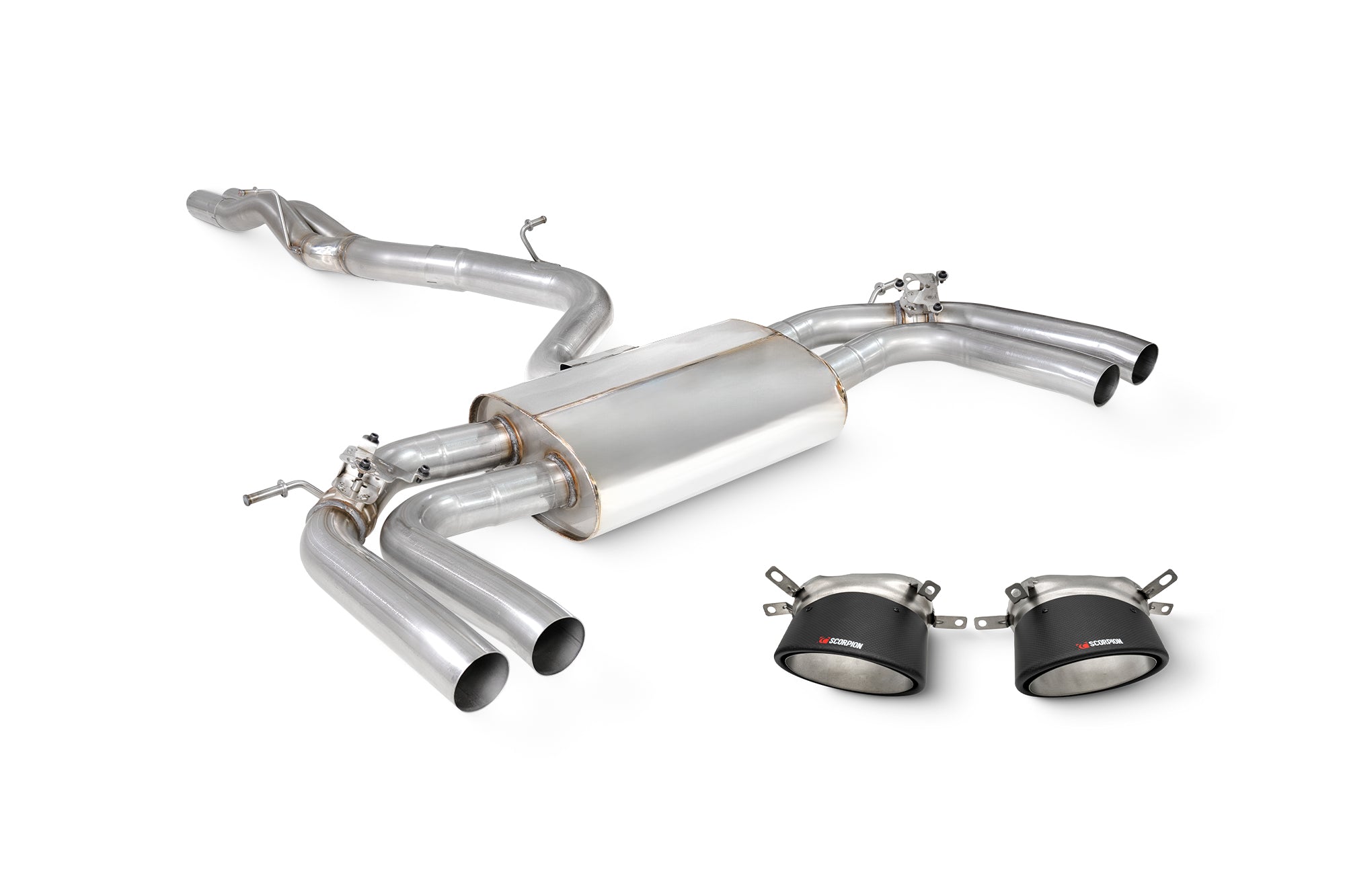 Scorpion Catback uitlaat Audi RS3 8Y Sedan--1