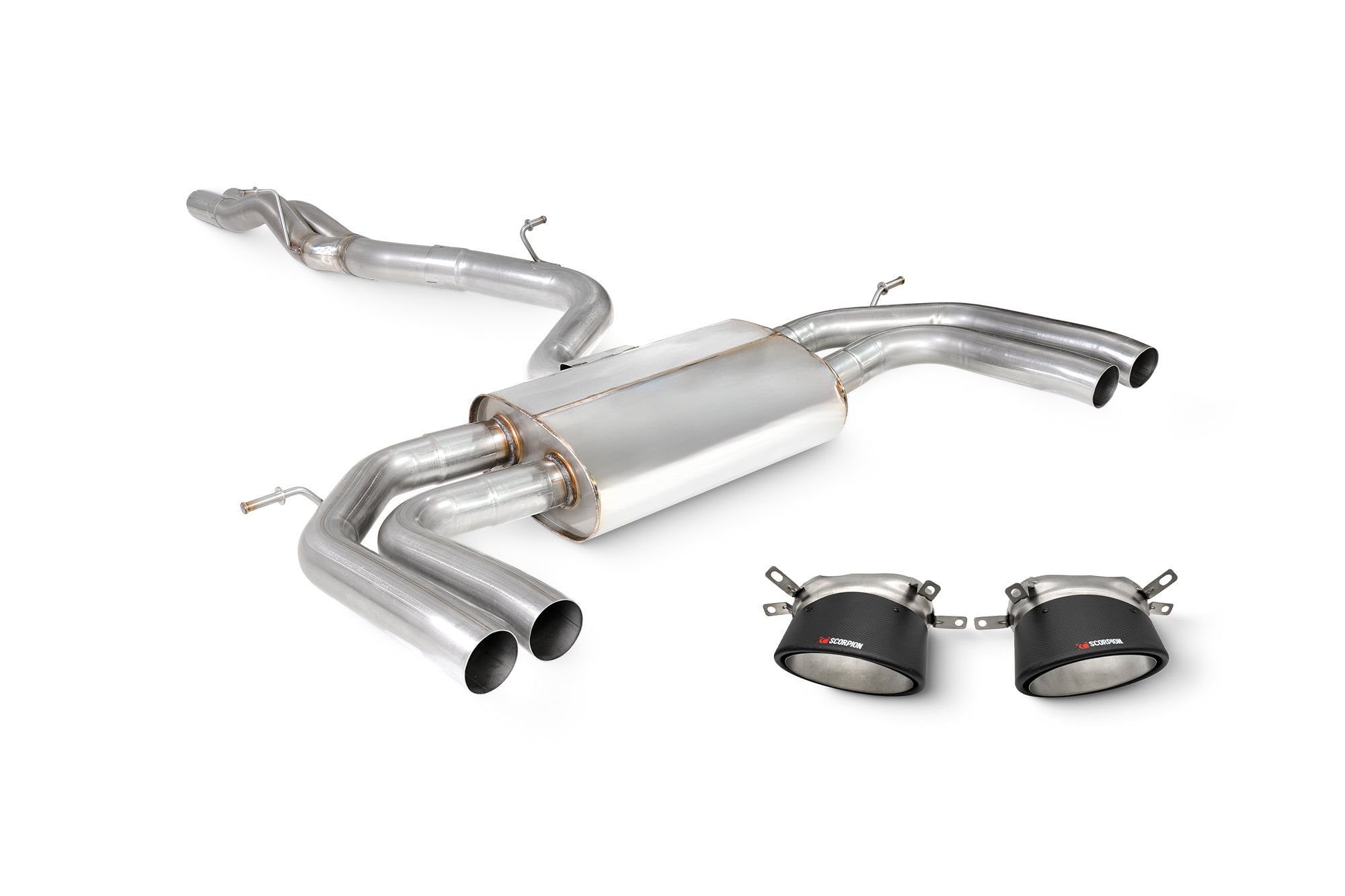 Scorpion Catback uitlaat Audi RS3 8Y Sedan--15