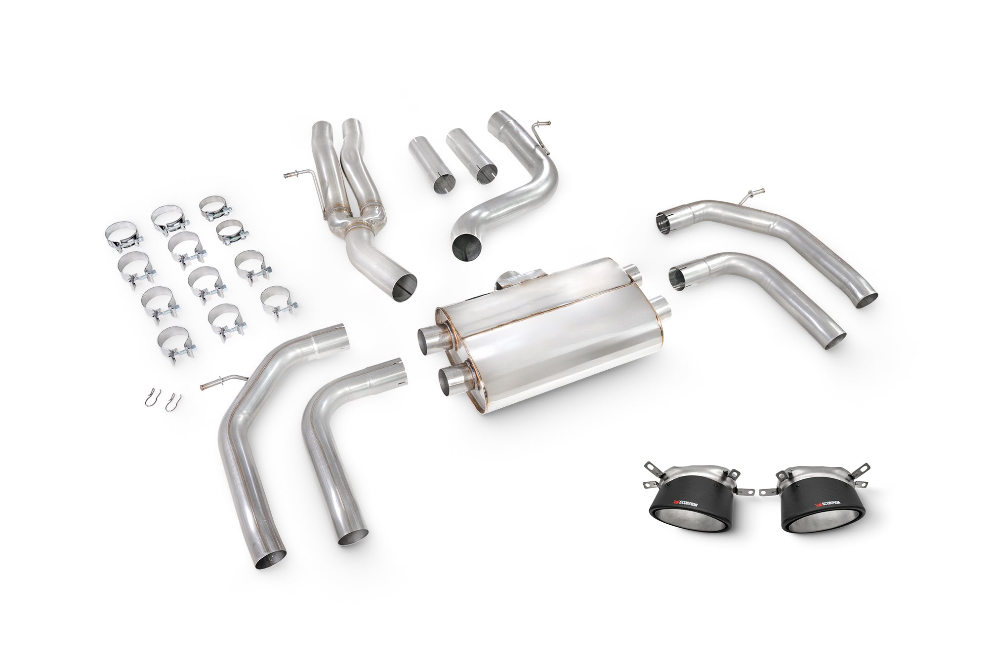 Scorpion Catback uitlaat Audi RS3 8Y Sedan--16