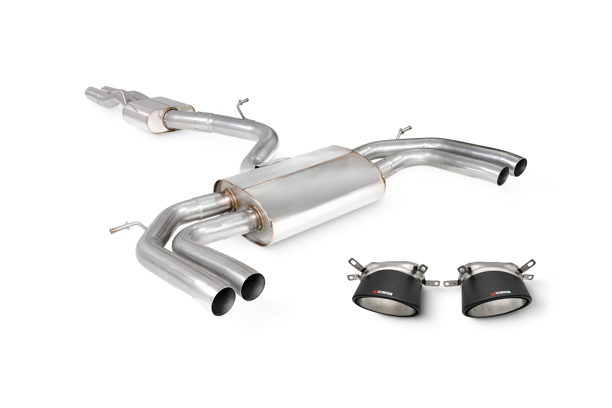 Scorpion Catback uitlaat Audi RS3 8Y Sedan--22